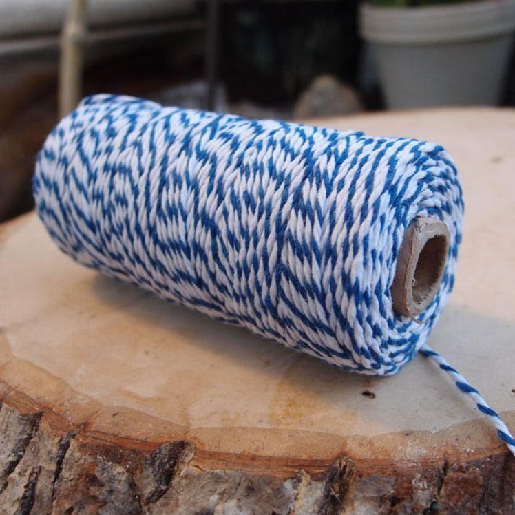 Dark Blue Bakers Twine Decorative Craft String (110 Yards)